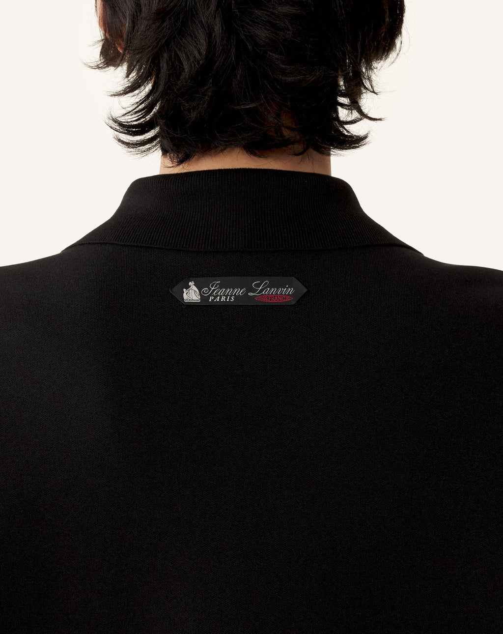 ZIP JACKET IN SILK AND COTTON JACQUARD