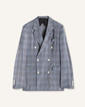 DOUBLE-BREASTED JACKET IN VISCOSE