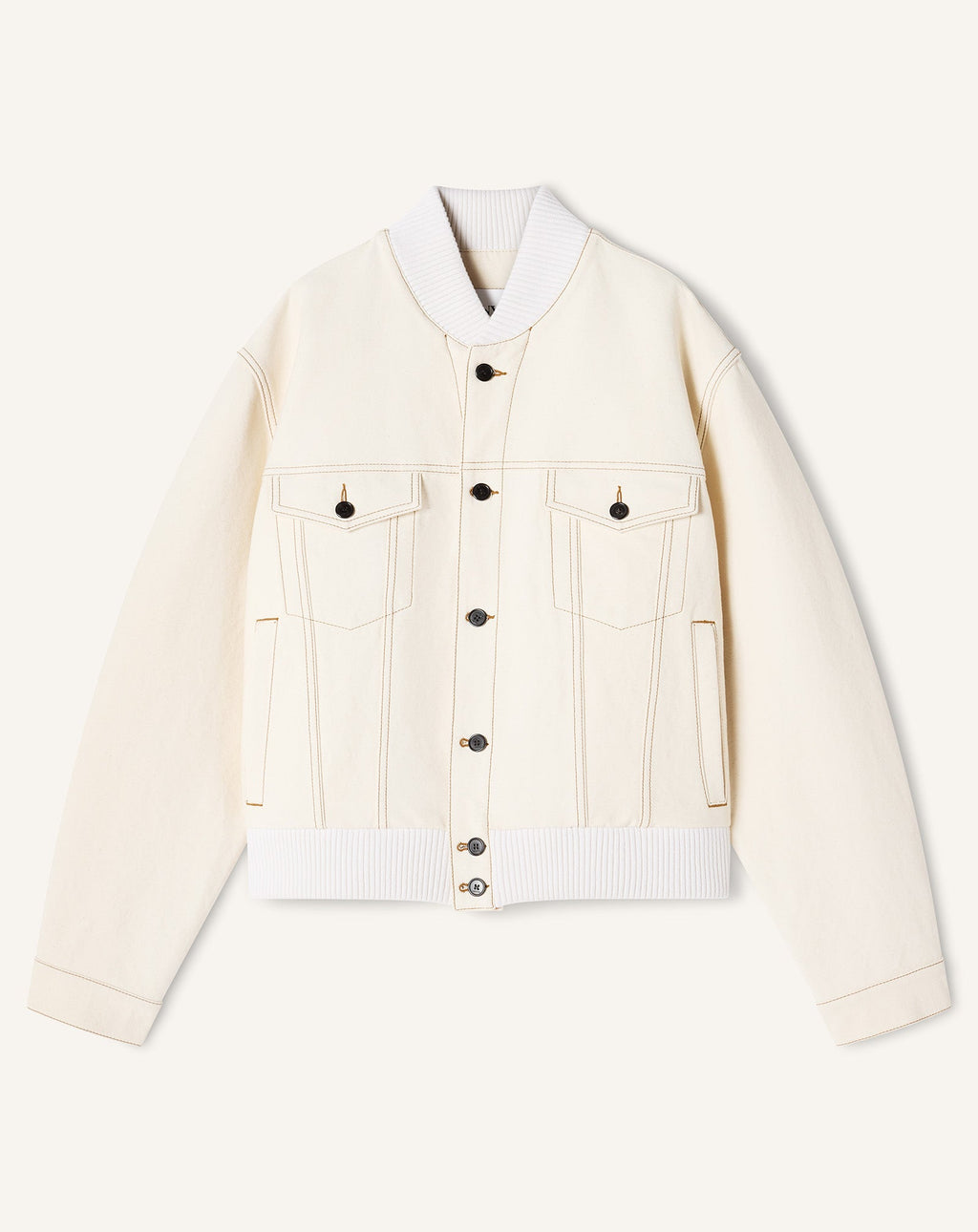 TEDDY JACKET IN DENIM