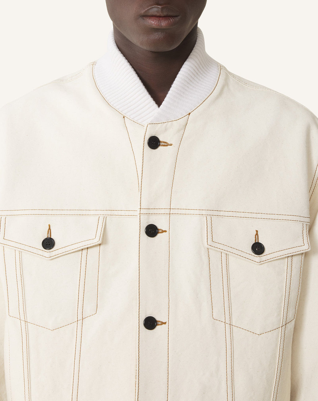 TEDDY JACKET IN DENIM