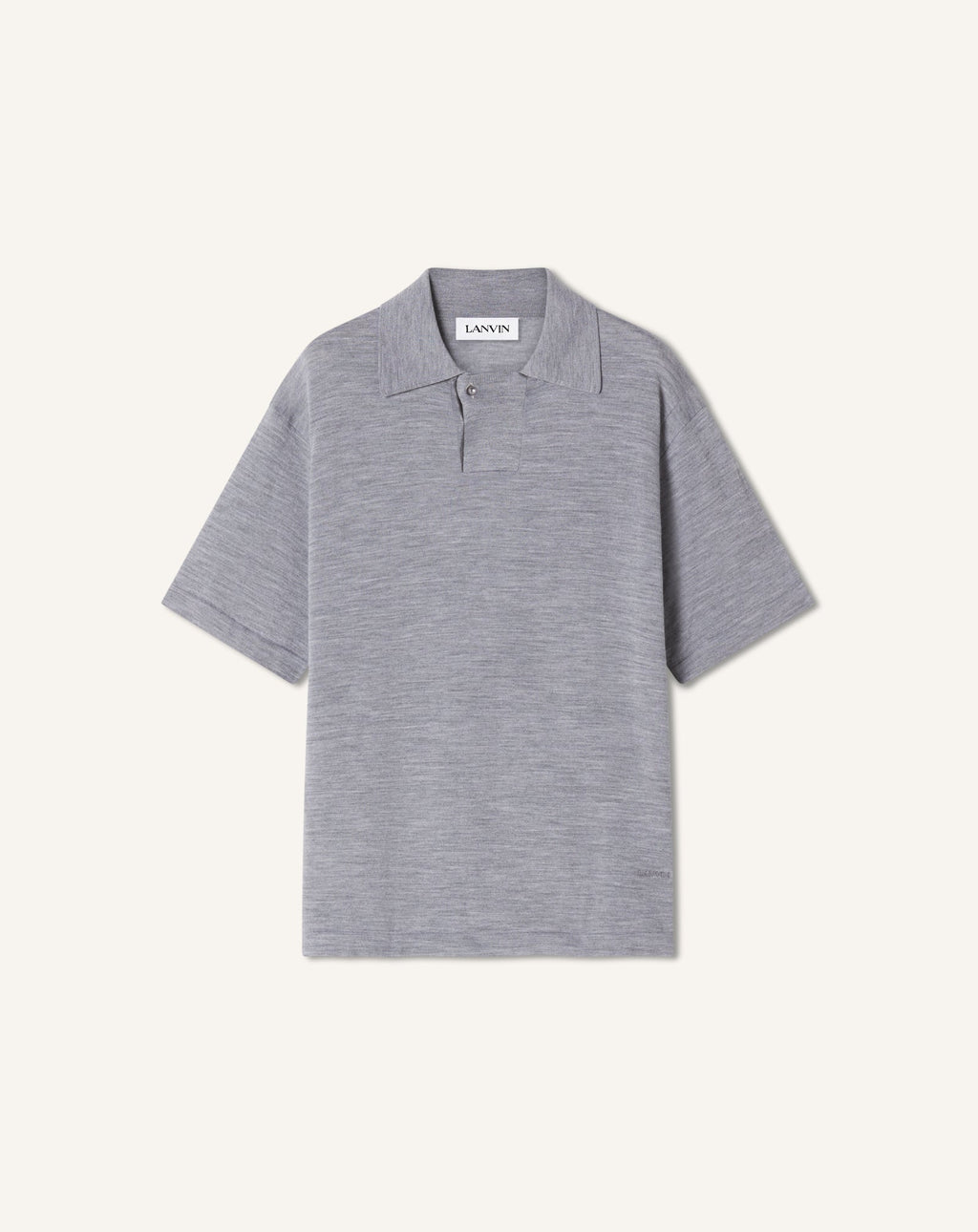 MERINO WOOL POLO SHIRT