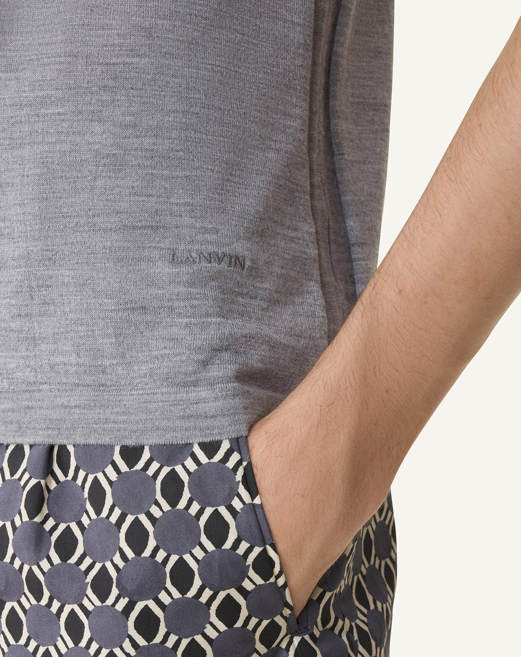 MERINO WOOL POLO SHIRT