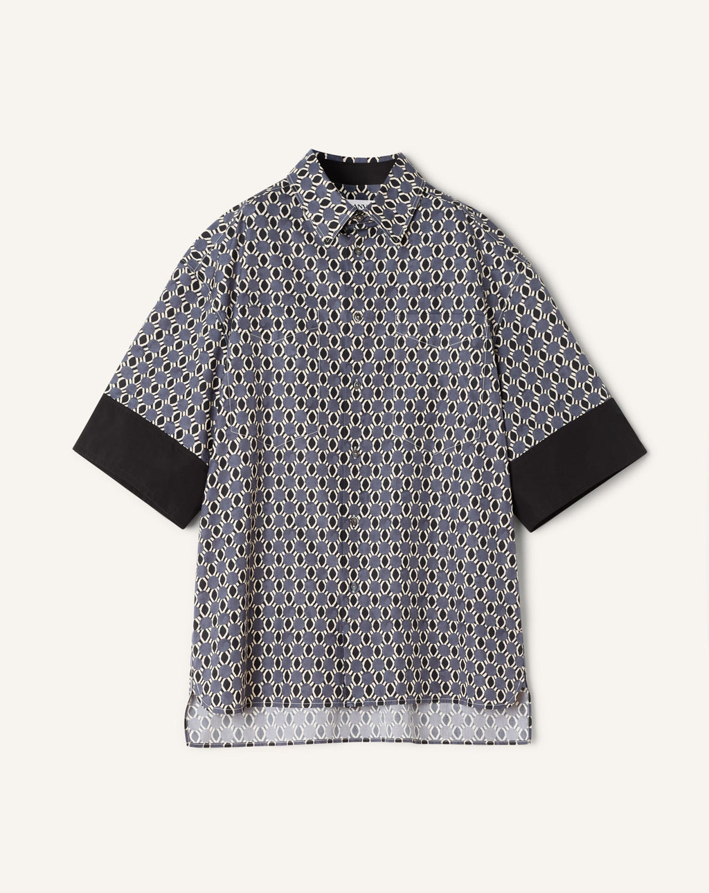 LOOSE-FIT PRINTED COTTON SHIRT