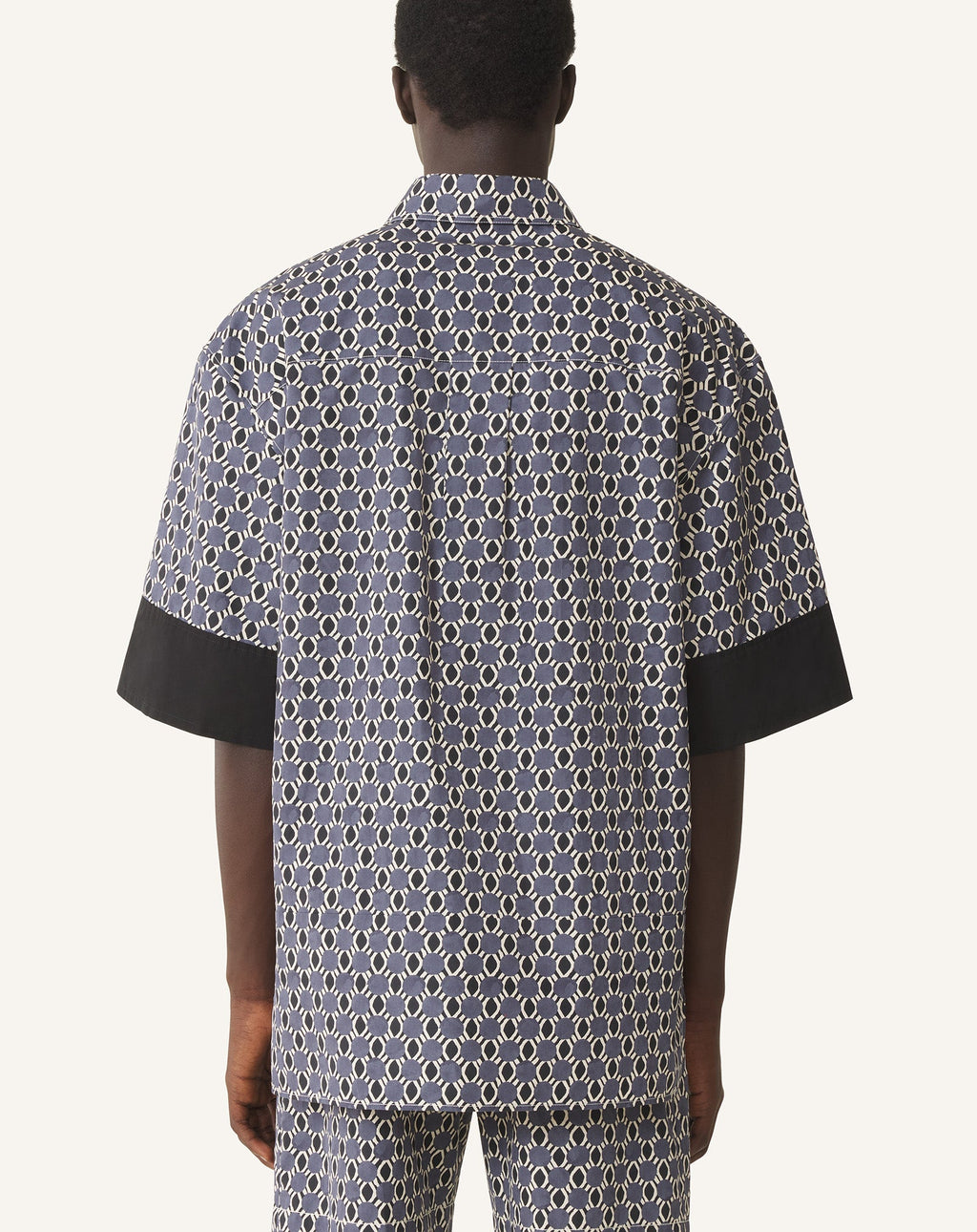 LOOSE-FIT PRINTED COTTON SHIRT
