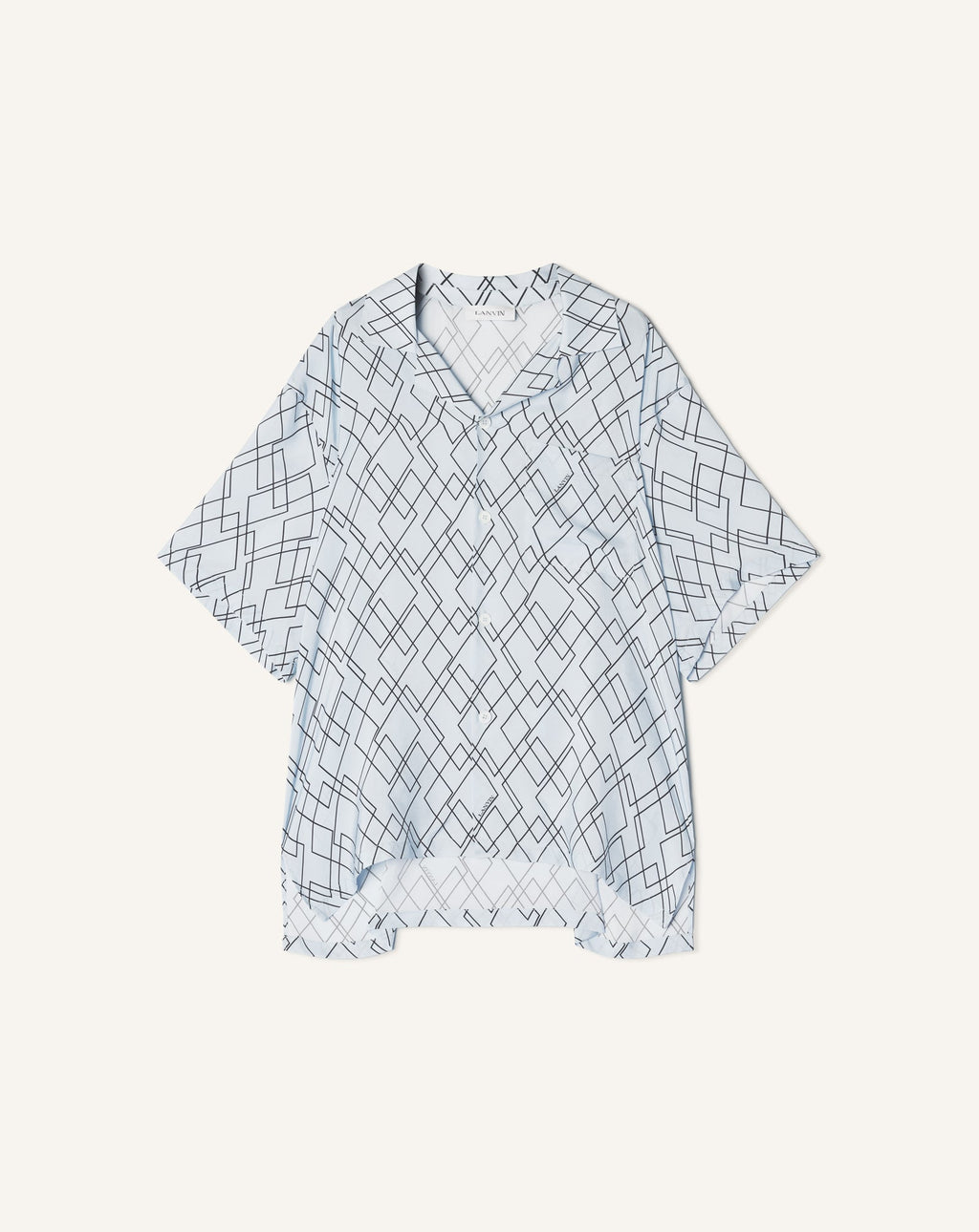 PRINTED FLOWY SHIRT