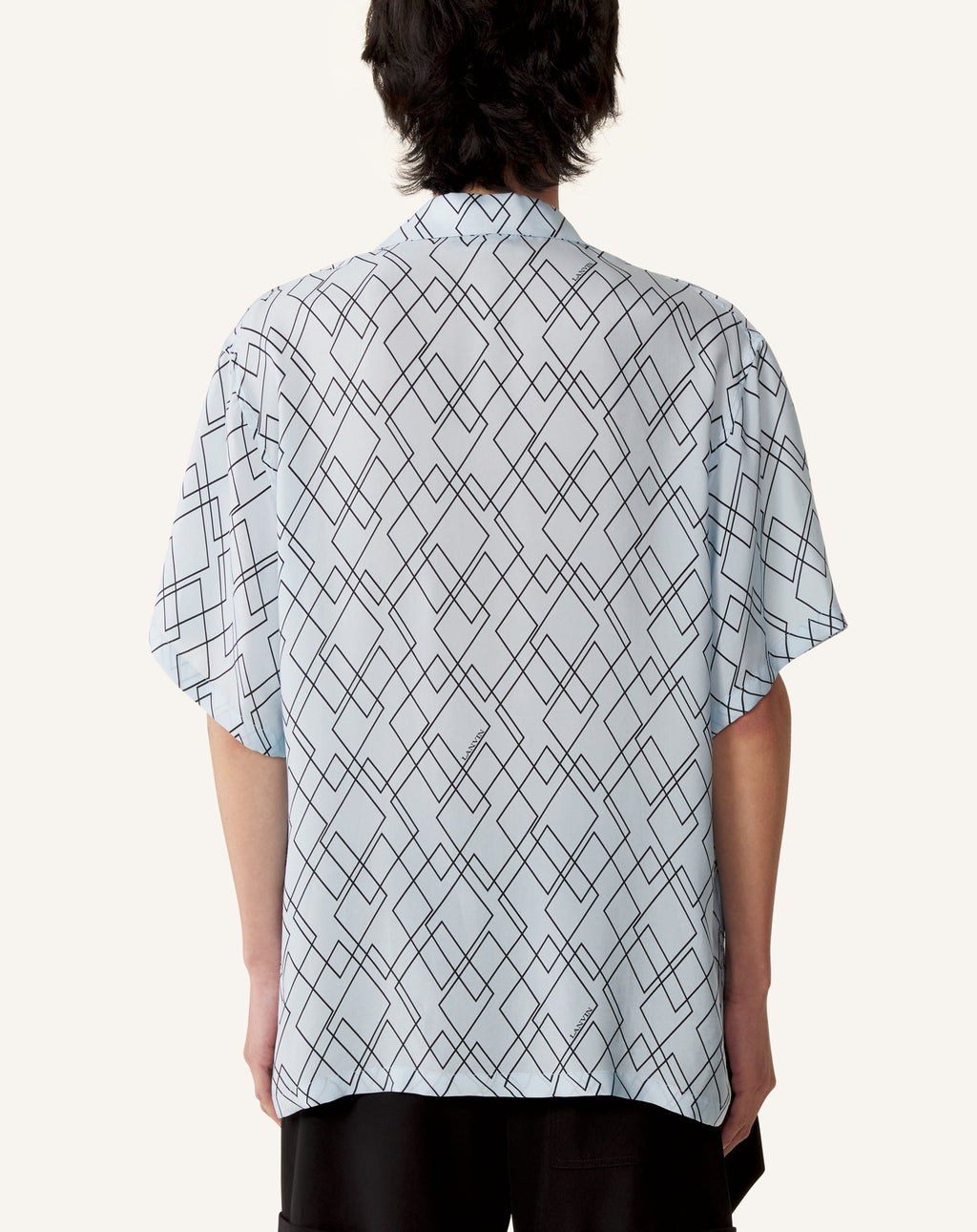 PRINTED FLOWY SHIRT
