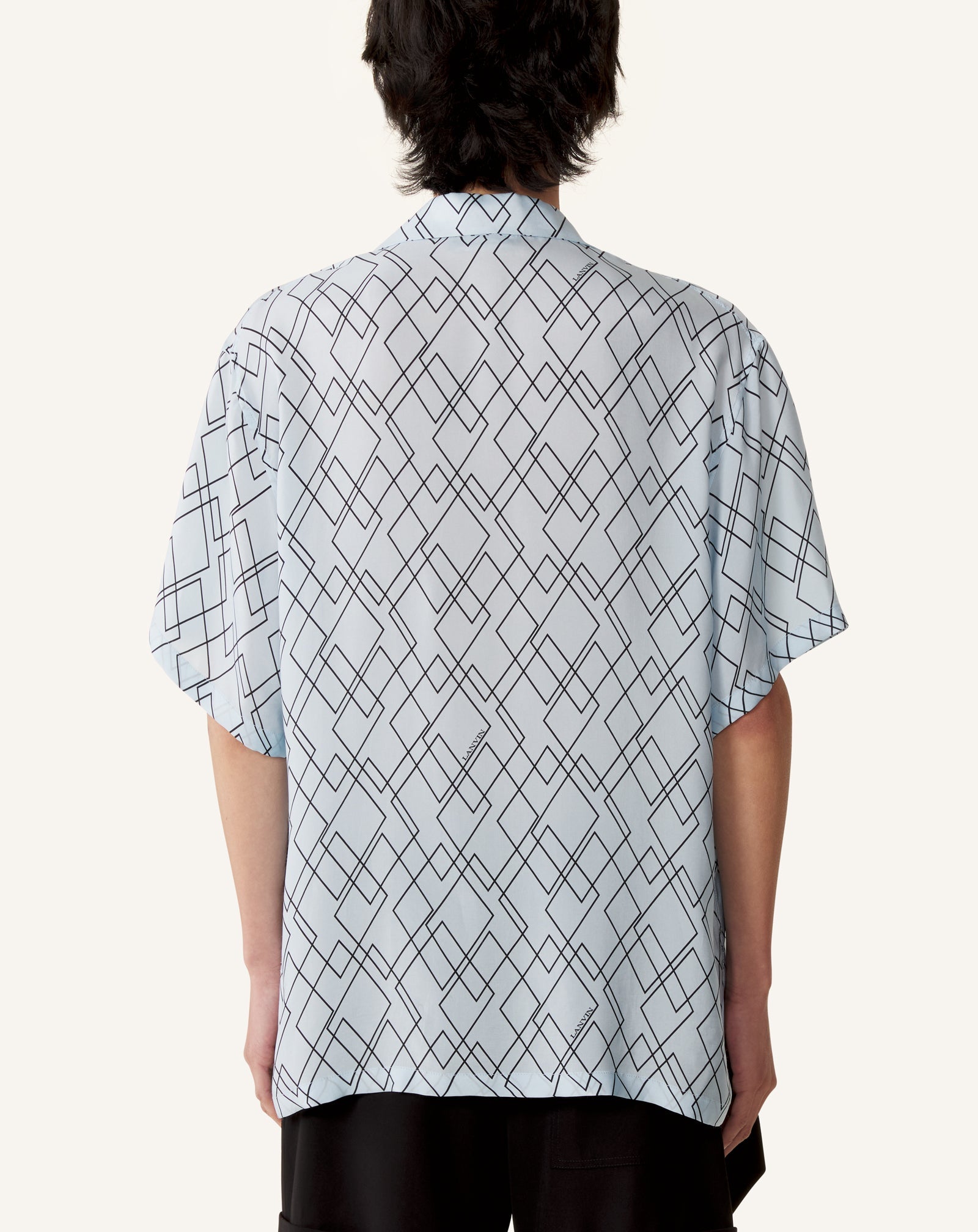 PRINTED FLOWY SHIRT