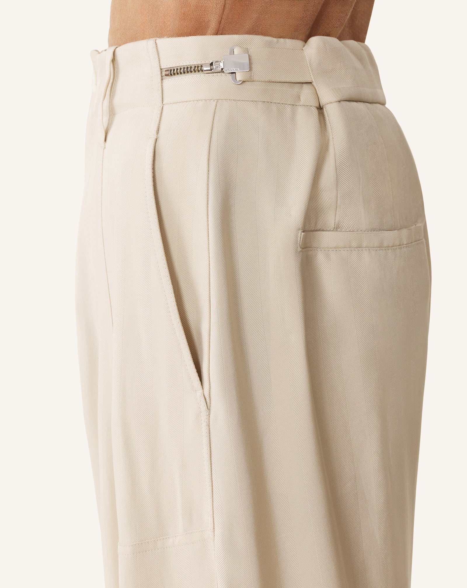 LOOSE-FIT PANTS IN VISCOSE