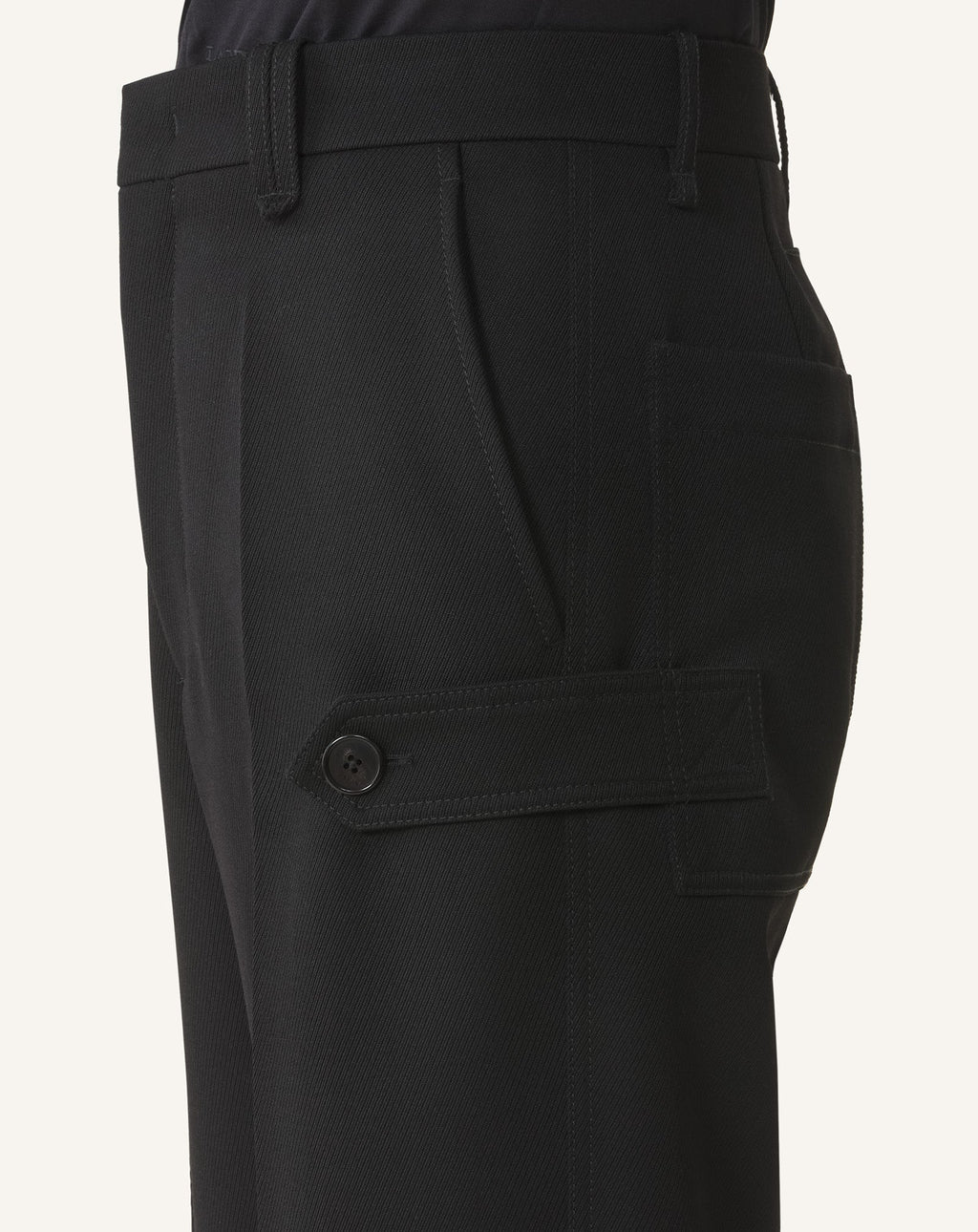 LIGHT WOOL CHINO PANTS