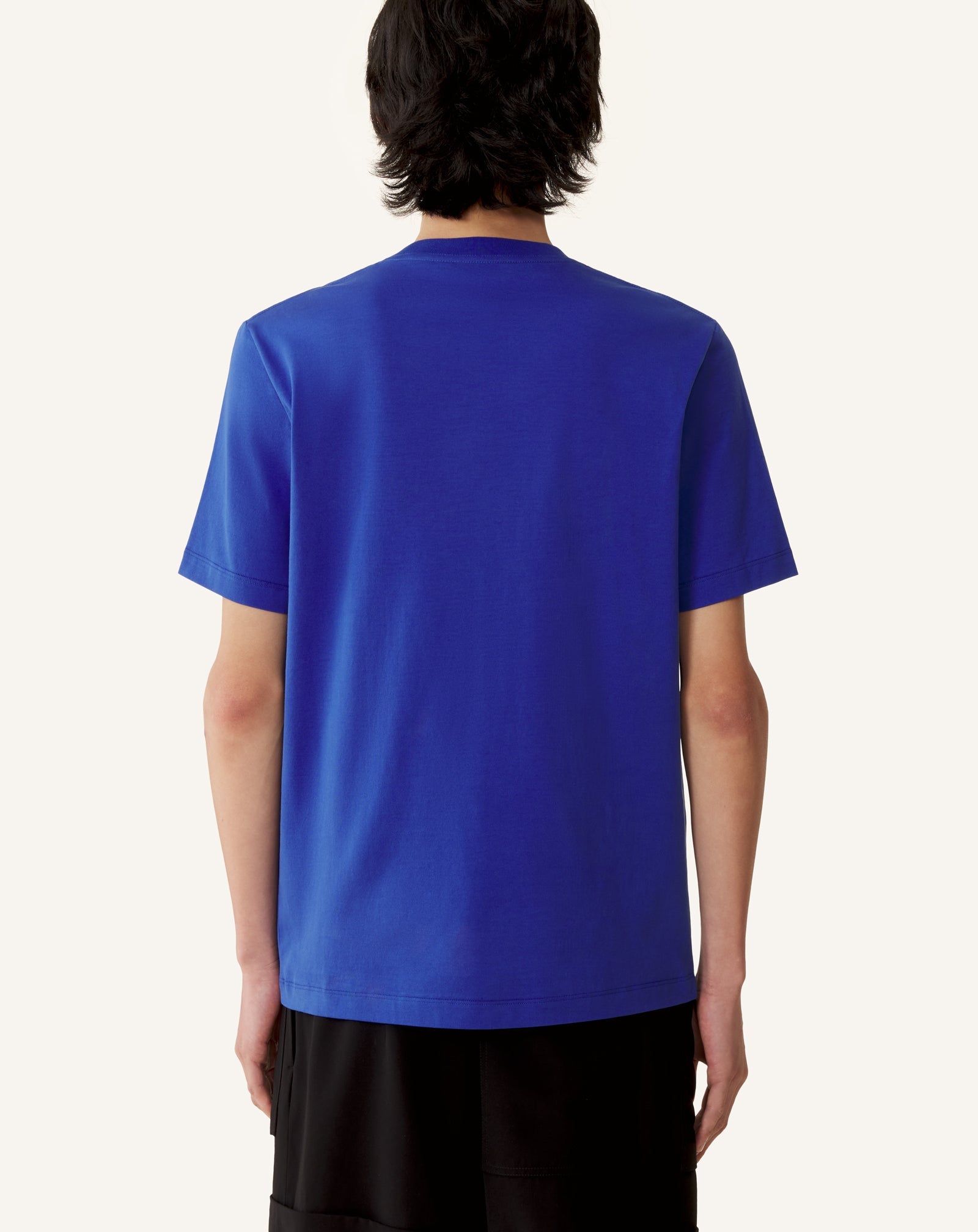 PRINTED LANVIN SIGNATURE LABEL T-SHIRT