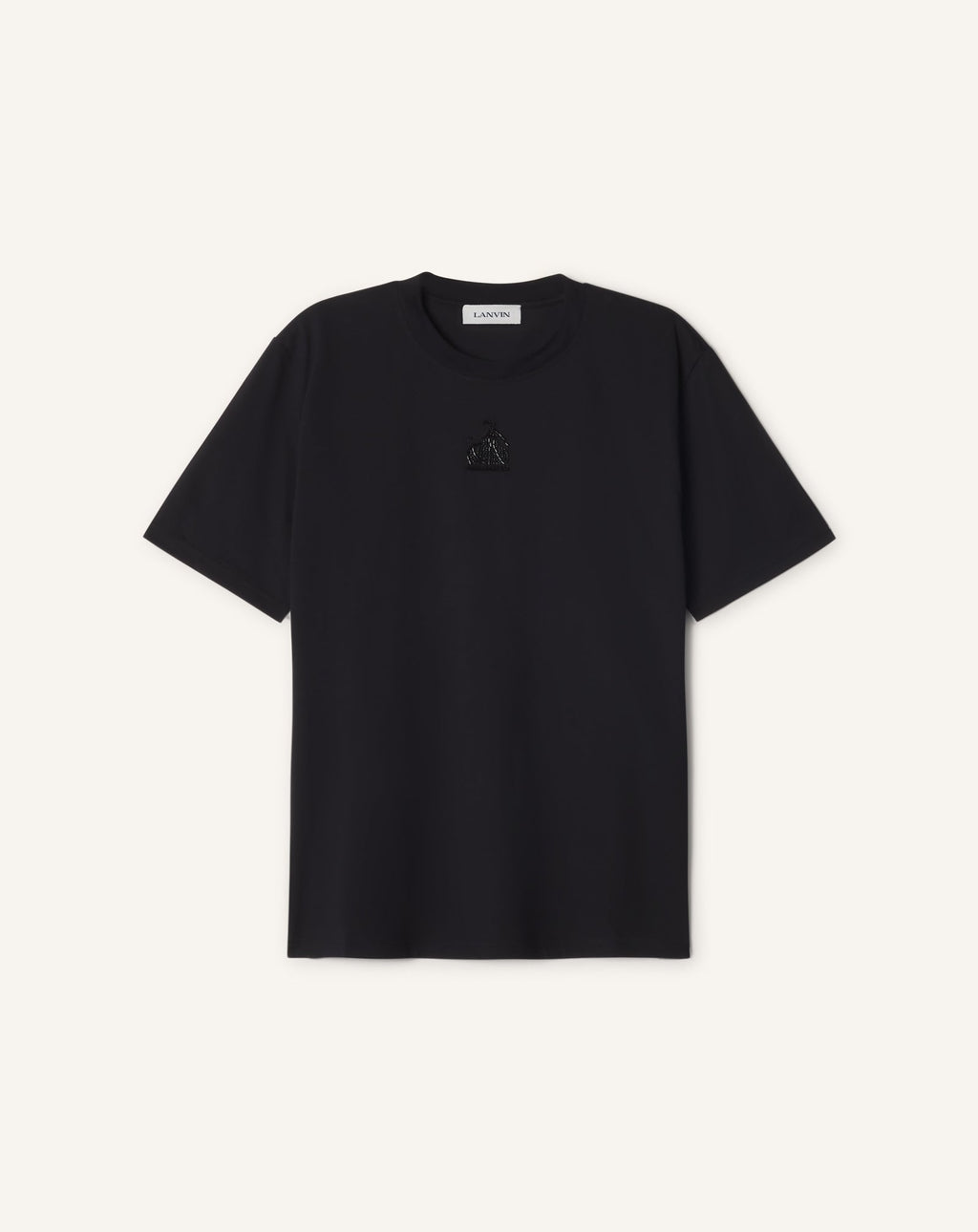 MOTHER AND CHILD EMBROIDERED COTTON JERSEY T-SHIRT