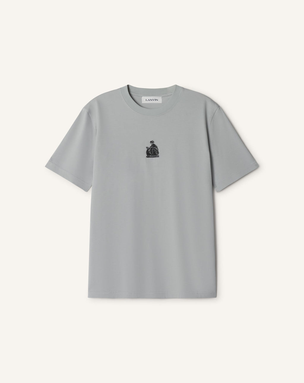 MOTHER AND CHILD EMBROIDERED COTTON JERSEY T-SHIRT