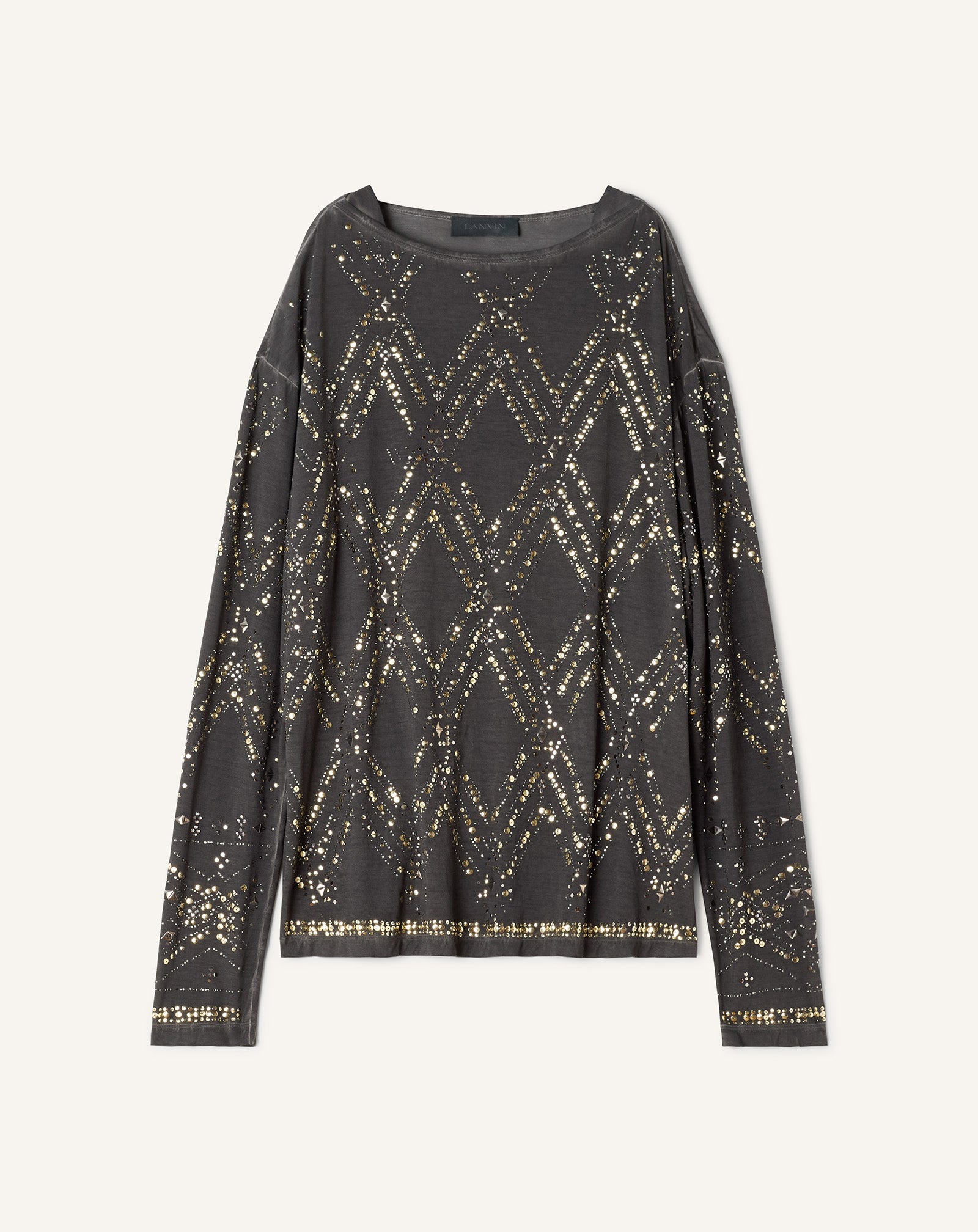 SEQUIN AND BEAD TOP