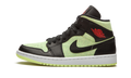 AIR JORDAN 1 MID SE WMNS "Barely Volt / Chile Red" CV5276 003