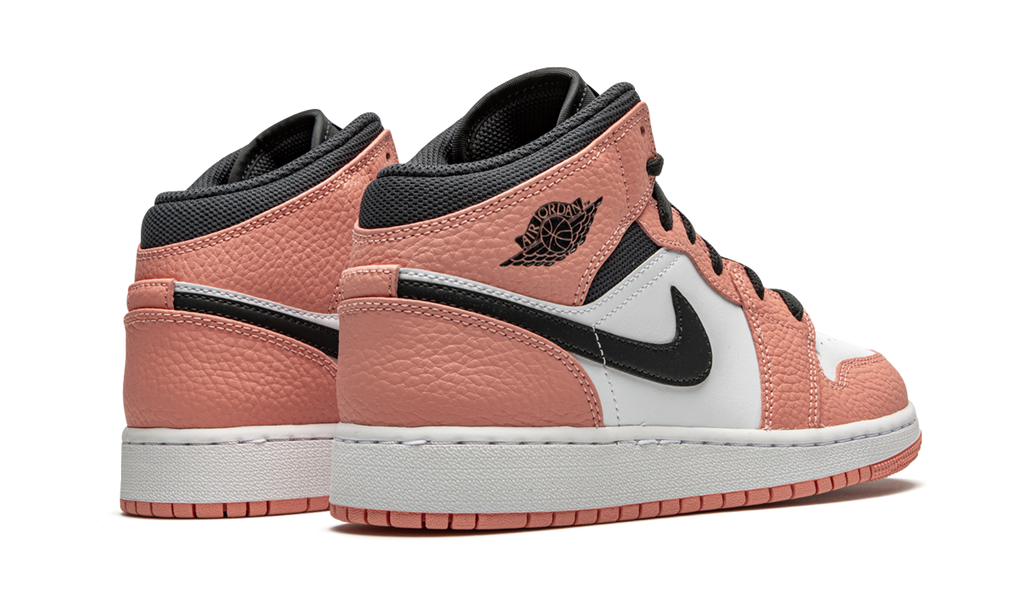 Air Jordan 1 MID GS "Pink Quartz" 555112 603