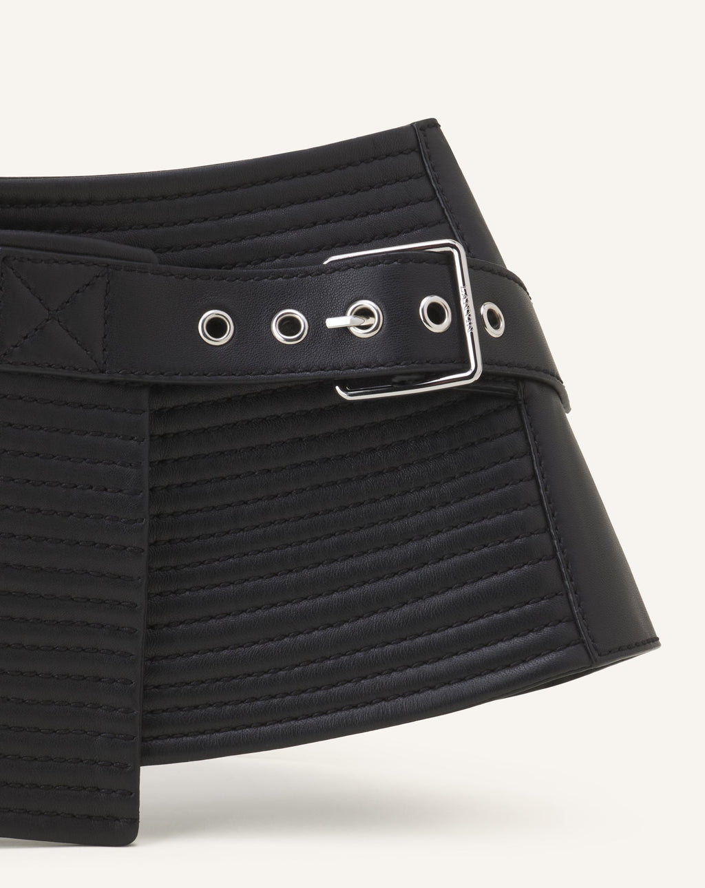 WIDE LEATHER BELT