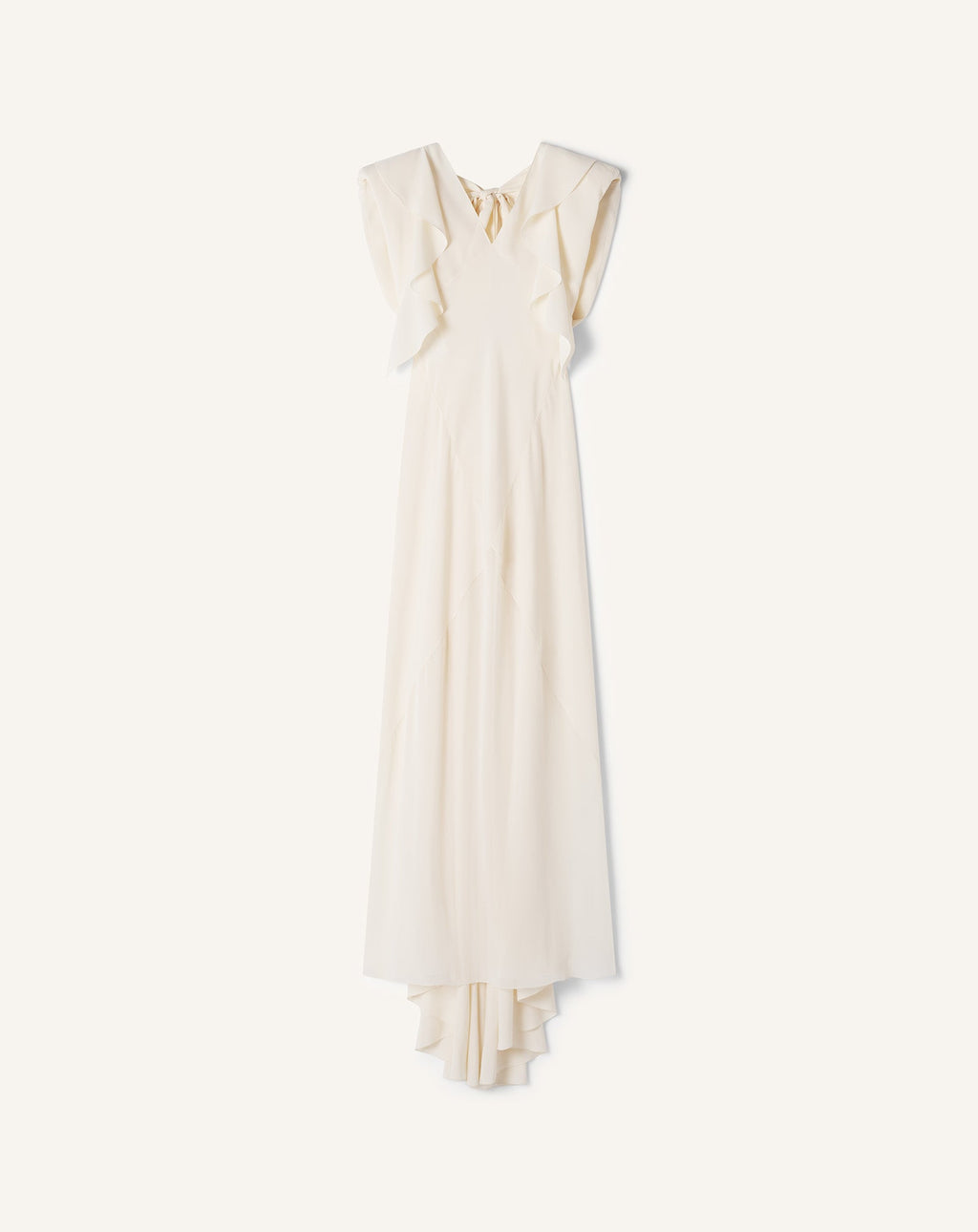 LONG DRESS IN SILK GEORGETTE