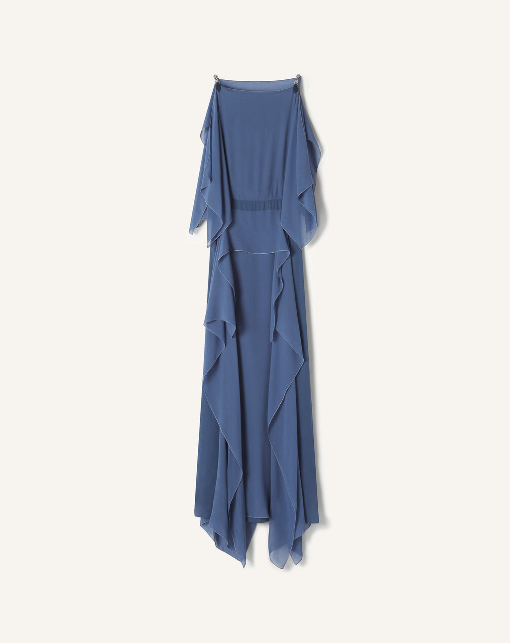 MAXI DRESS IN SILK GEORGETTE