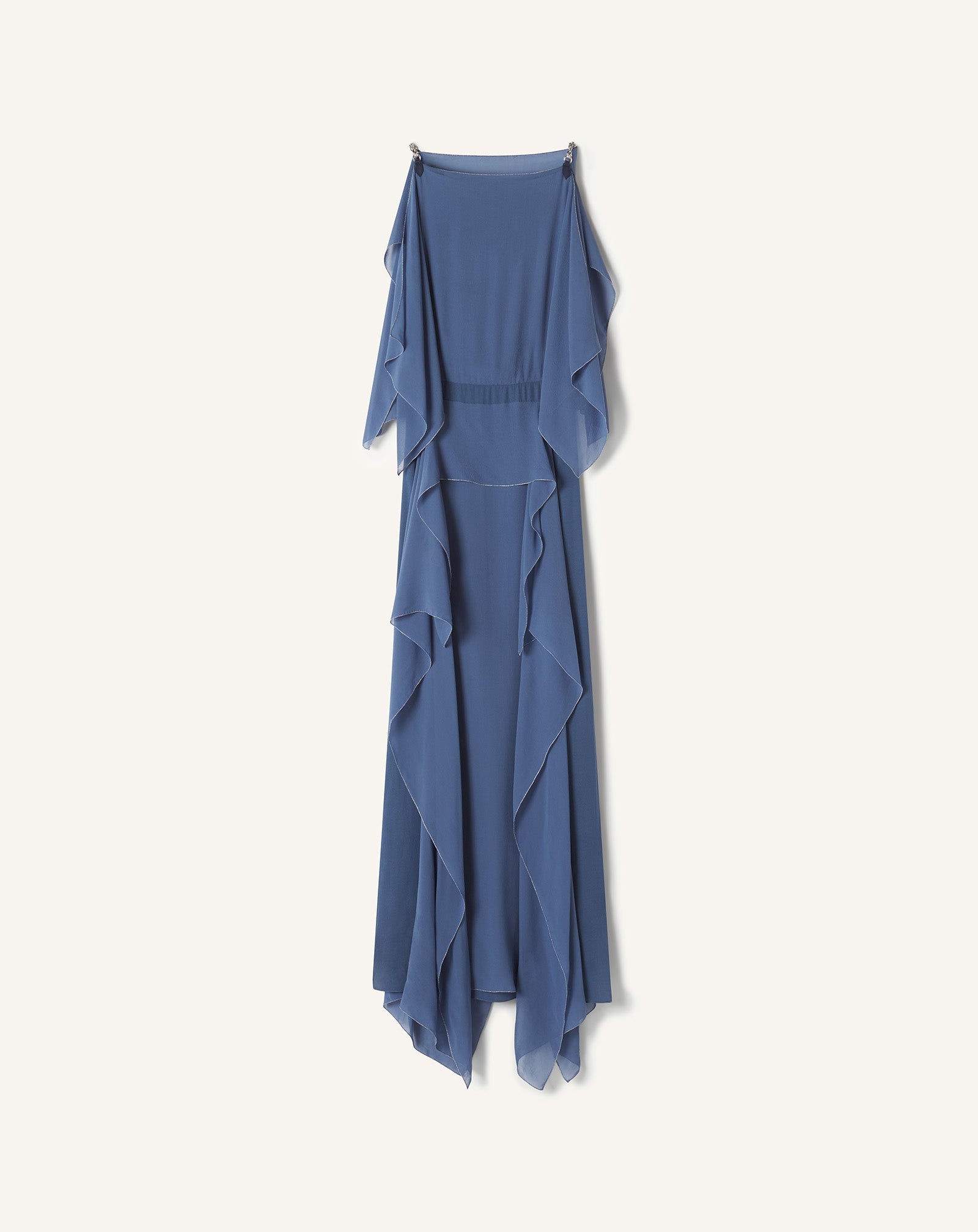 MAXI DRESS IN SILK GEORGETTE