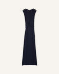 VISCOSE FITTED CHOKER DRESS