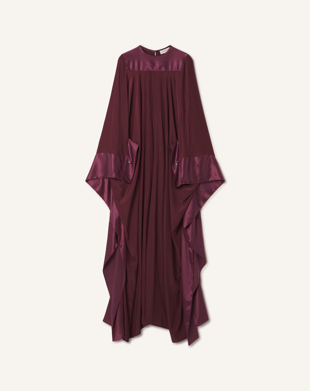FULL-LENGTH CHARMEUSE DRESS