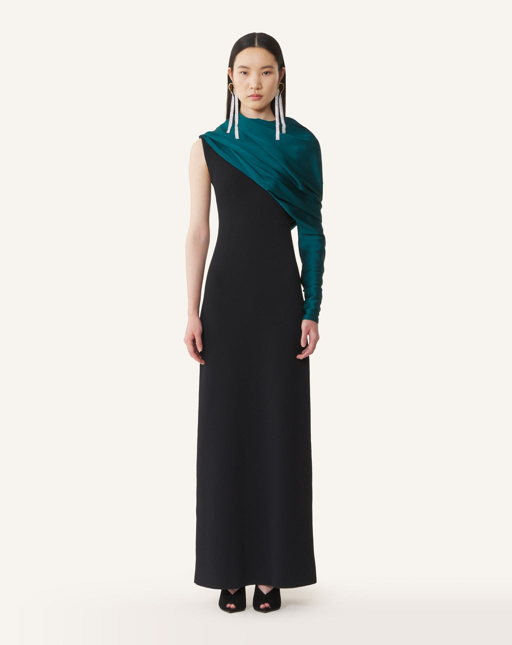ASYMMETRICAL KNIT DRESS