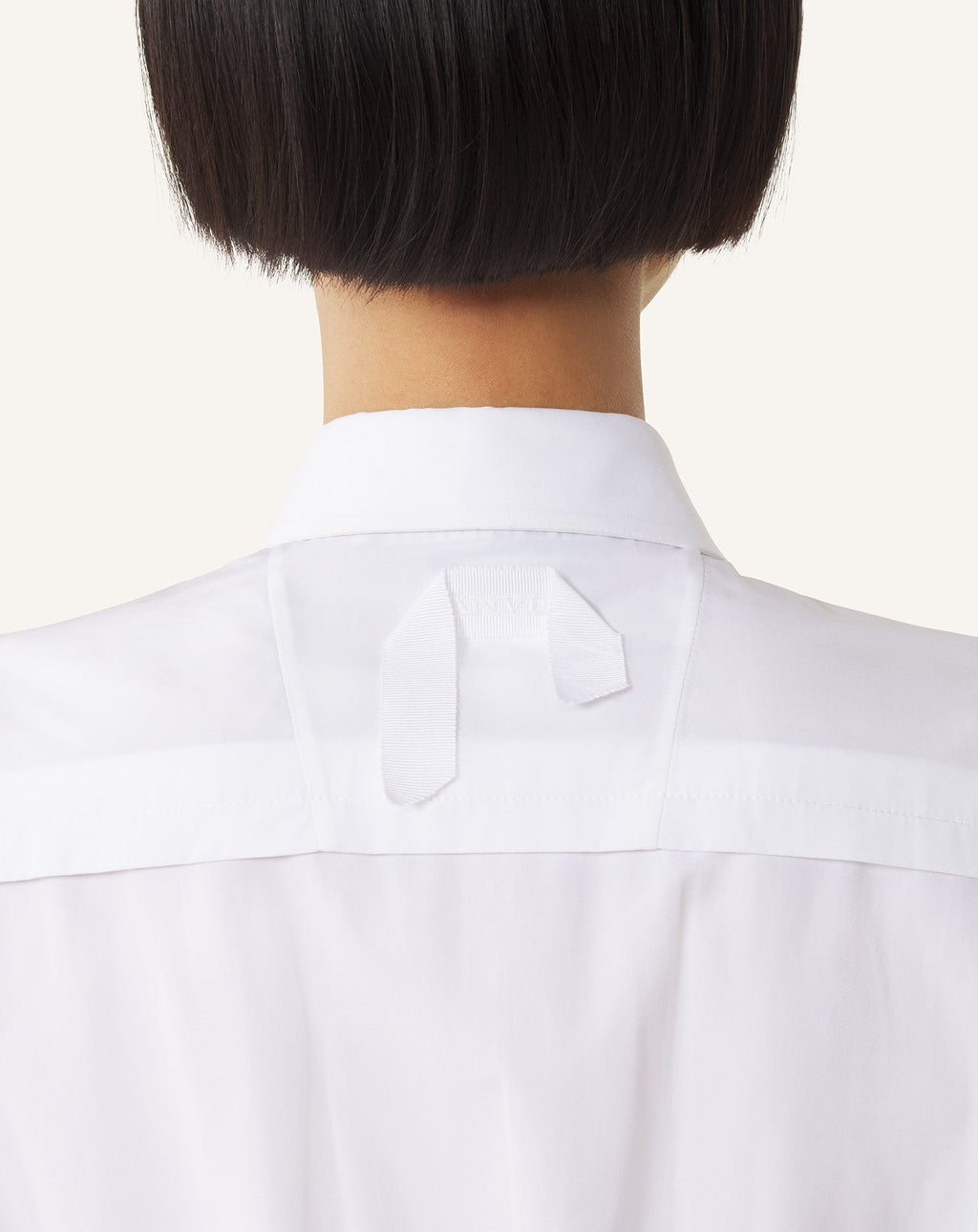 COTTON POPLIN SHIRT DRESS