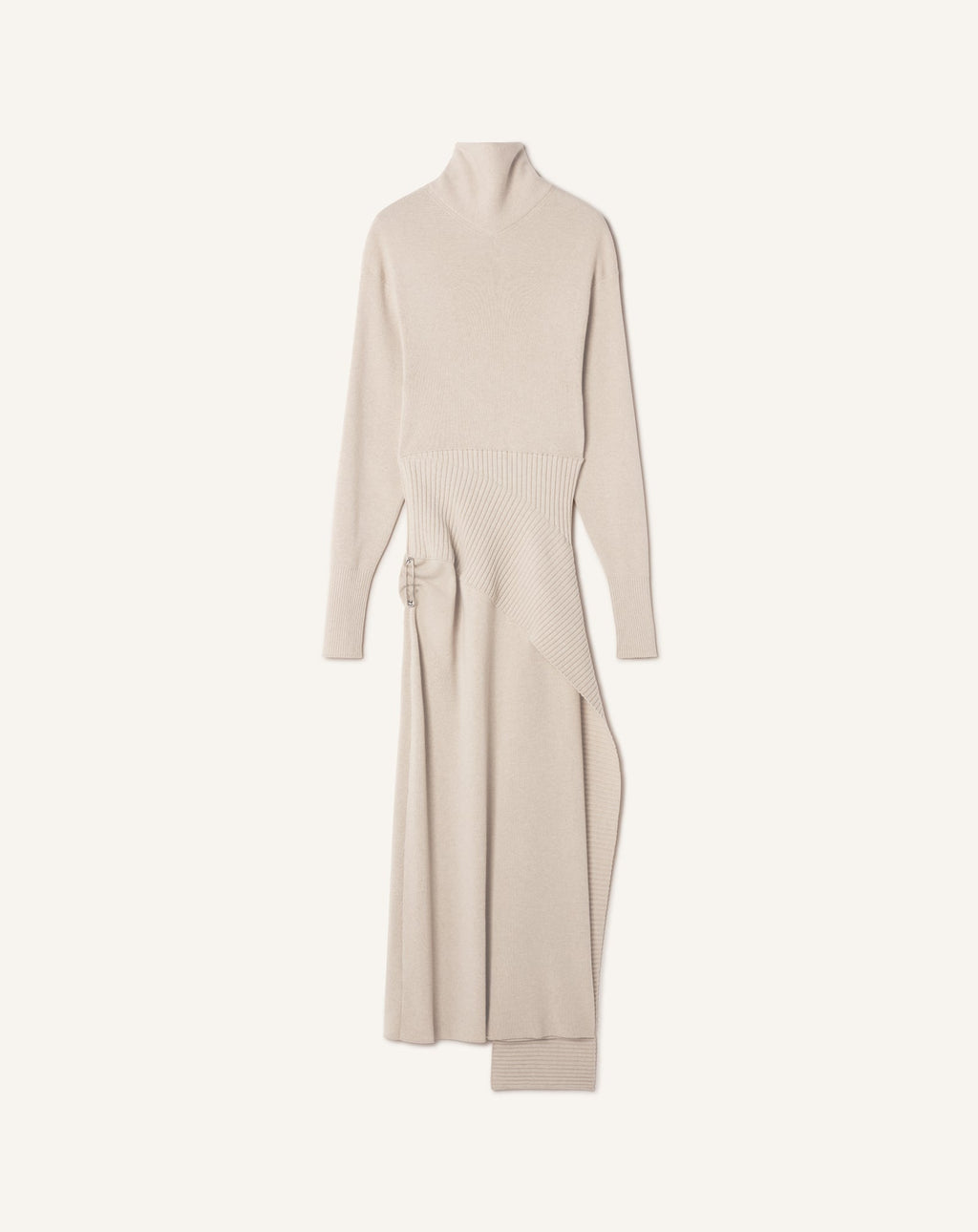 WOOL AND CASHMERE MIDI DRESS