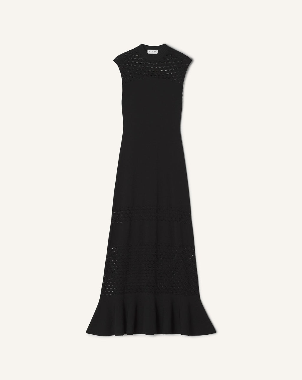 LACE DETAIL DRESS IN VISCOSE