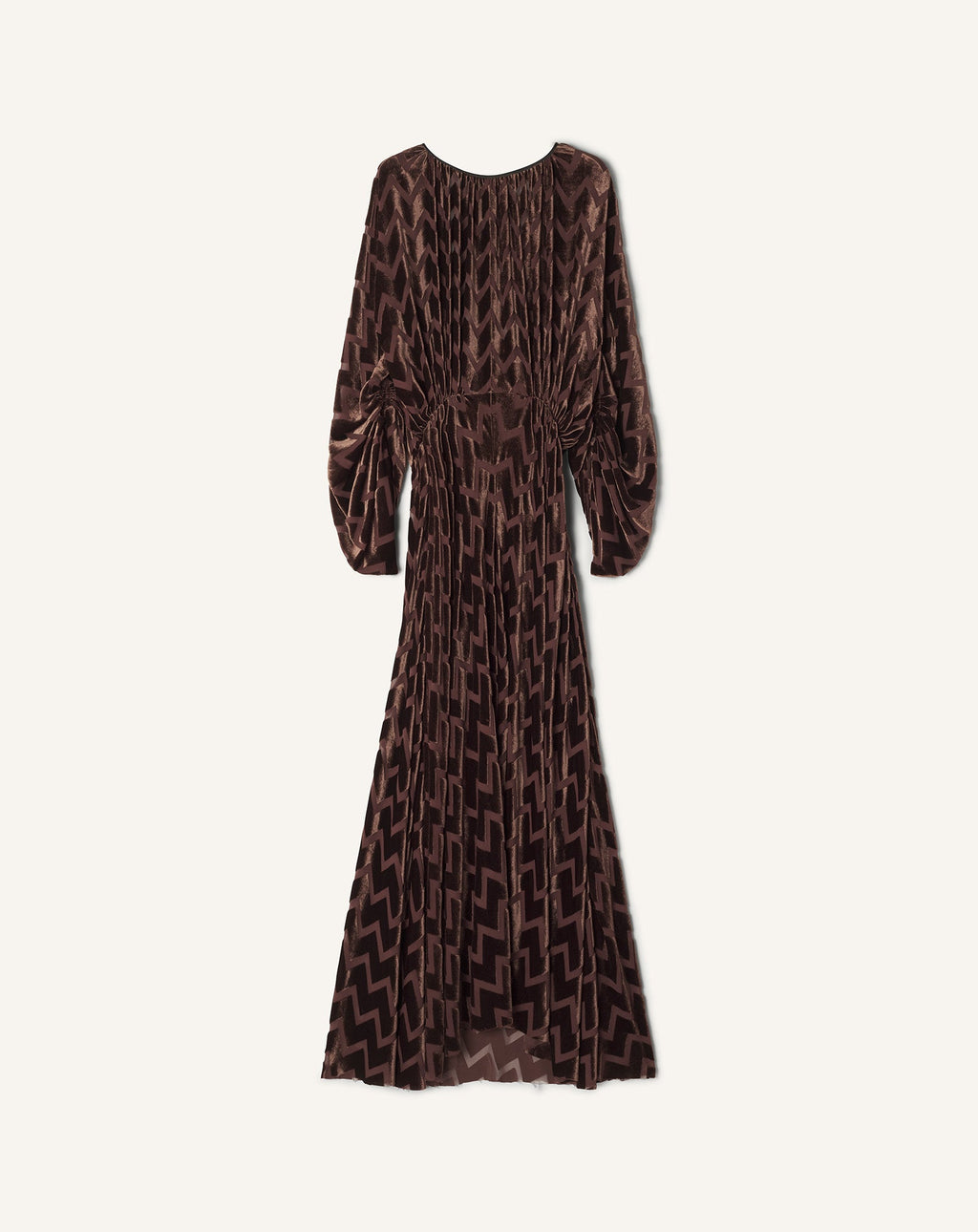 DEVORÉ VELVET DRESS