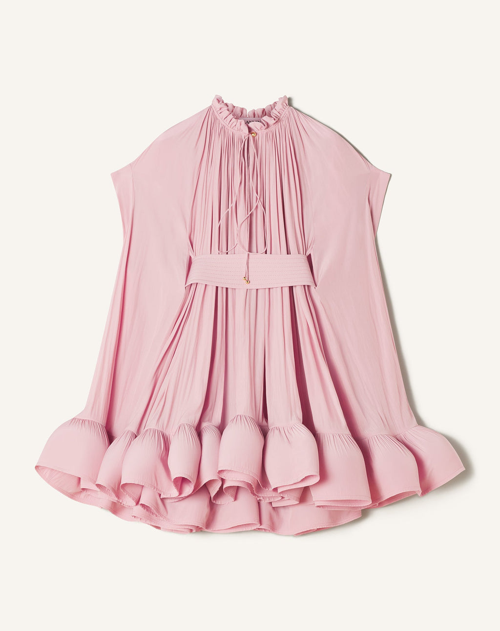 SHORT CHARMEUSE DRESS