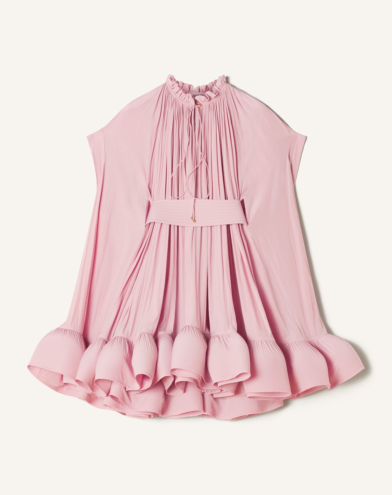 SHORT CHARMEUSE DRESS