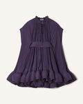 SHORT CHARMEUSE DRESS
