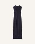 EMBROIDERED DRESS IN CHARMEUSE