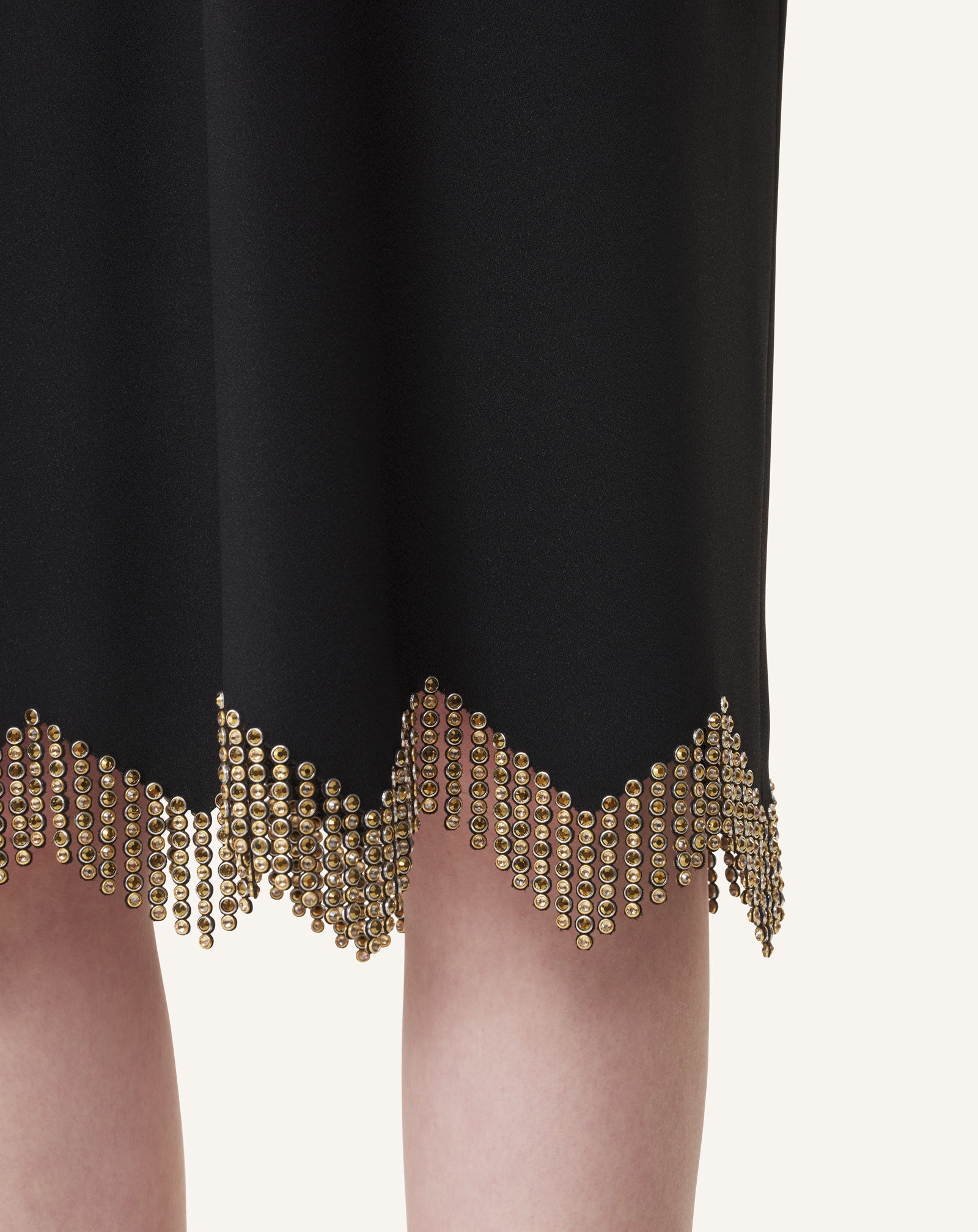 EMBROIDERED BOW DRESS IN SABLÉ