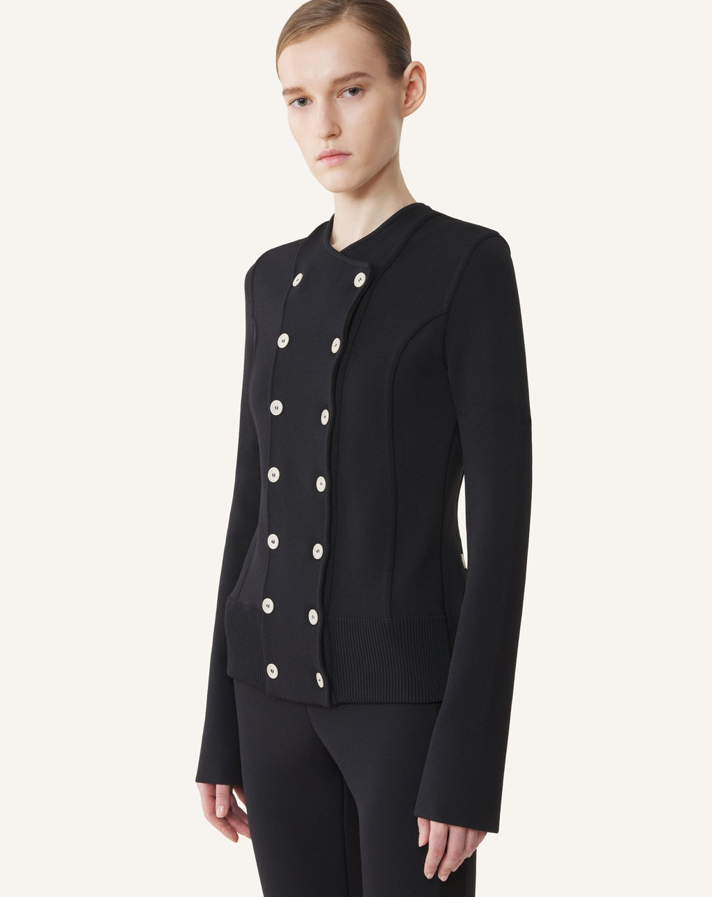 KNITTED SUIT JACKET