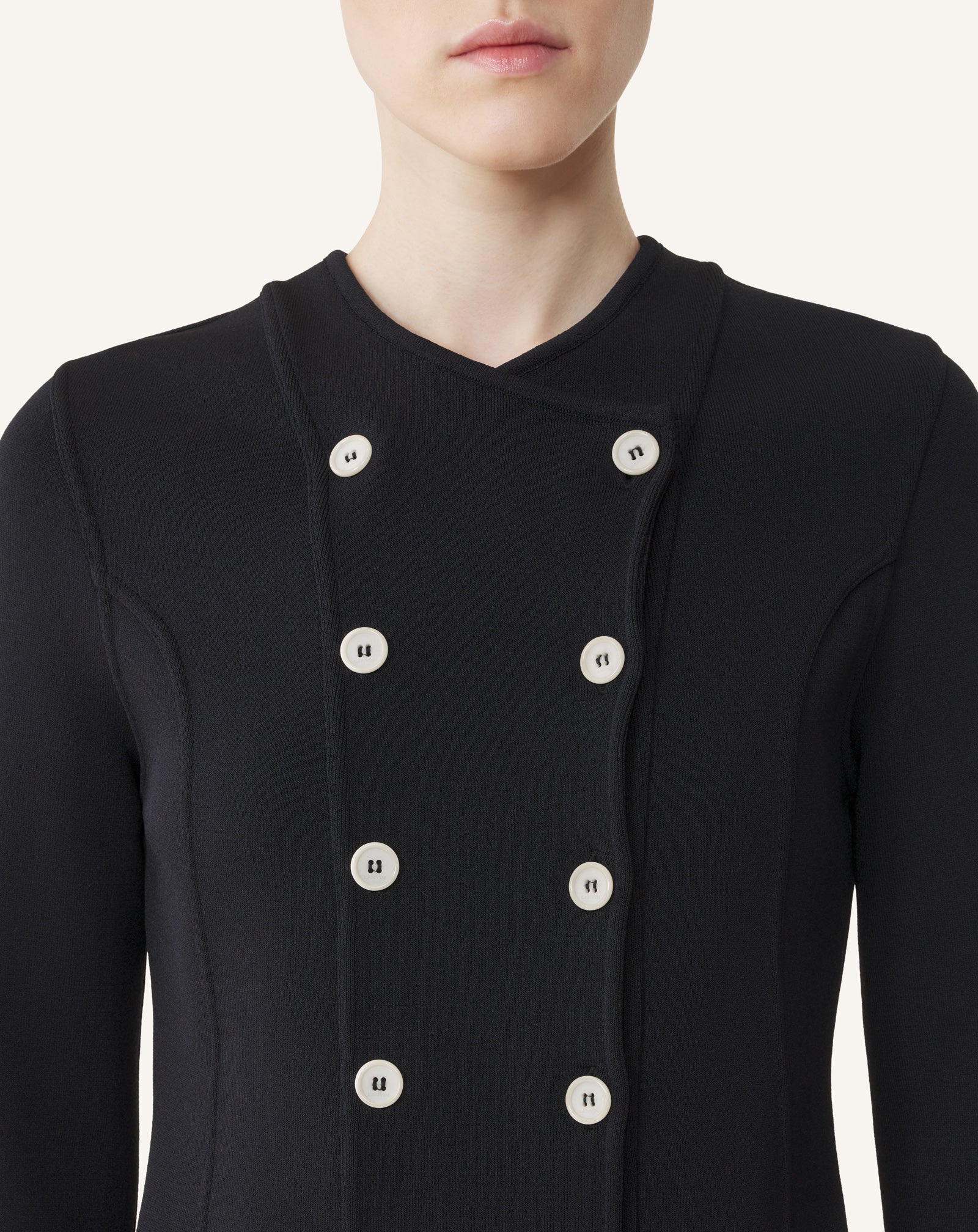 KNITTED SUIT JACKET