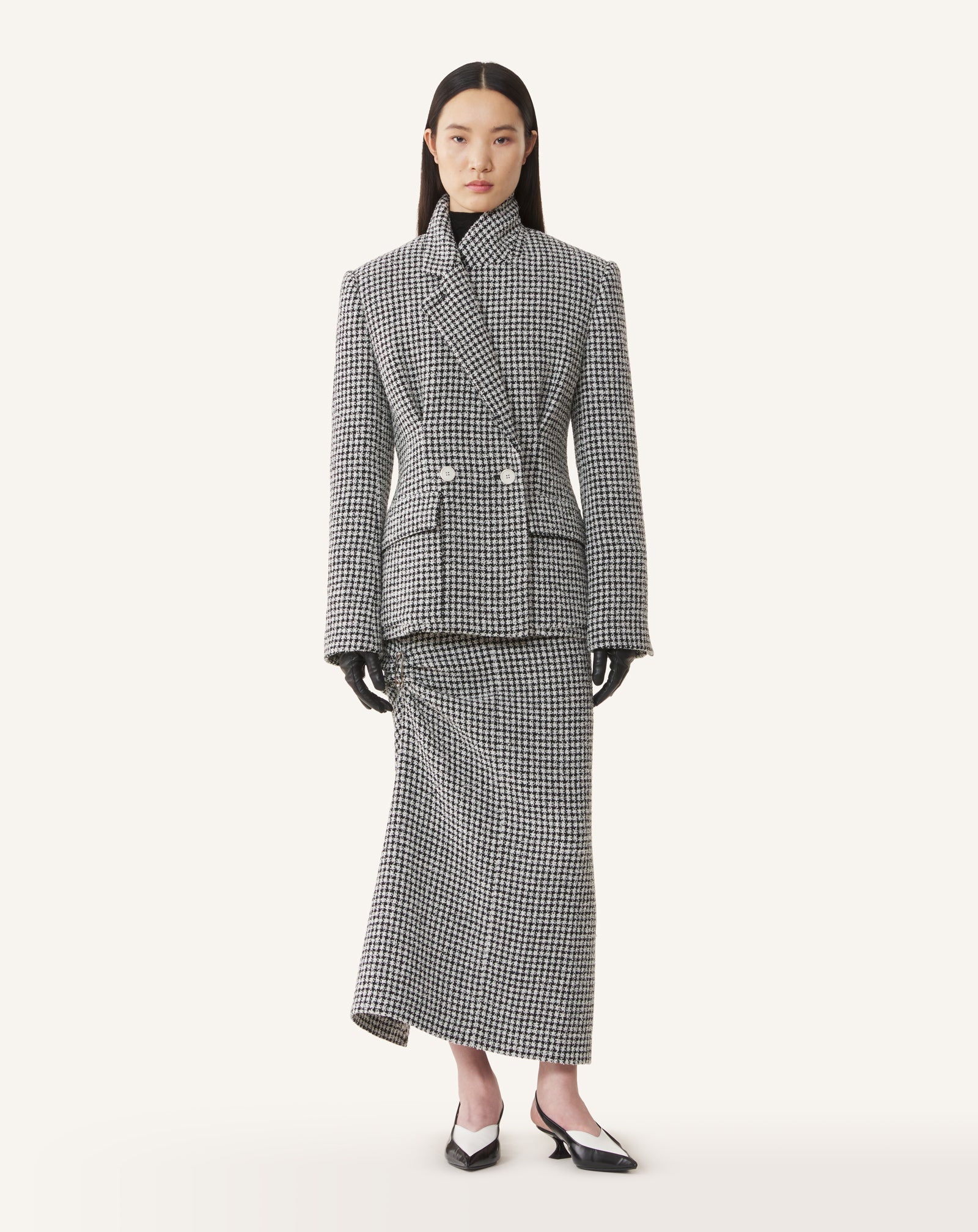 SLIM-FIT TWEED JACKET