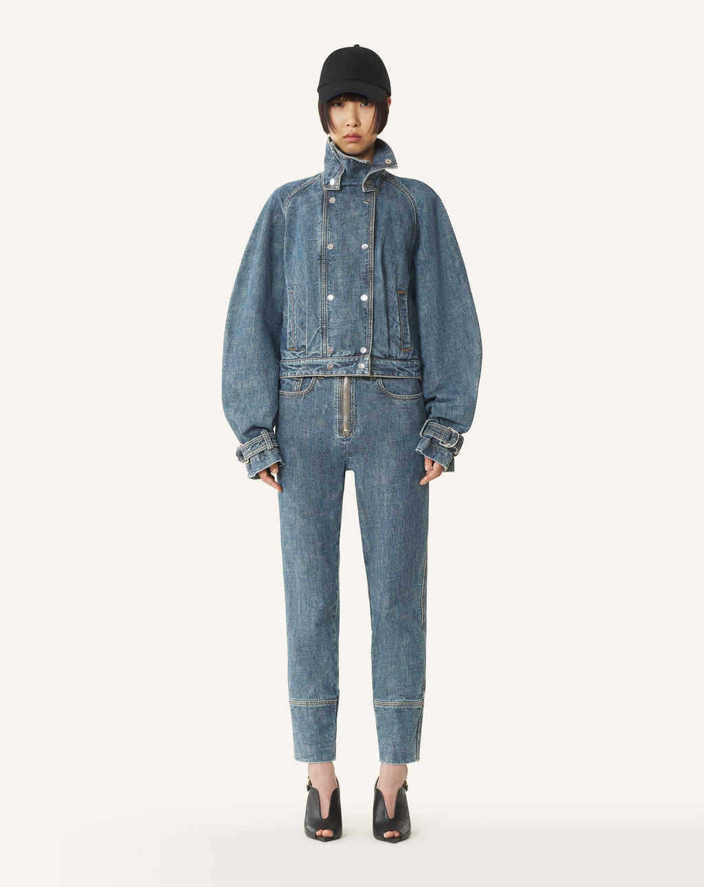 SHORT DENIM JACKET