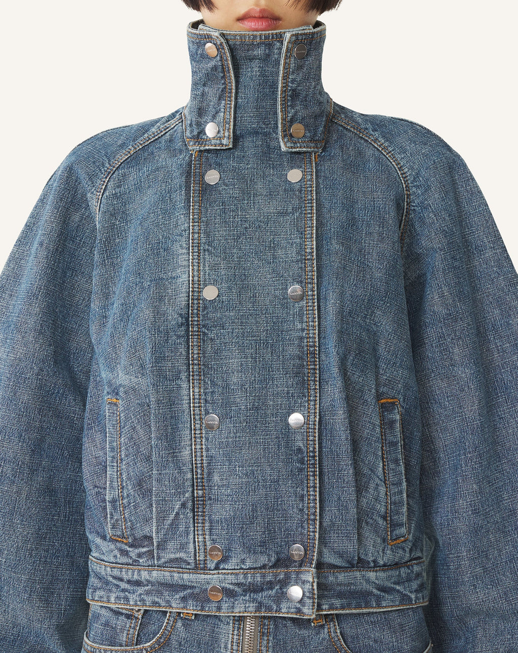 SHORT DENIM JACKET