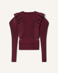 VISCOSE BIB SWEATER