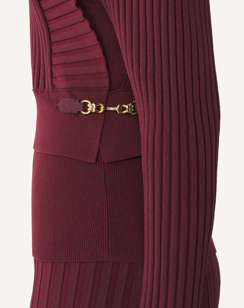VISCOSE BIB SWEATER