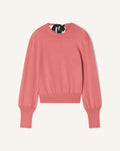 WOOL SWEATER WITH GROS GRAIN DETAIL