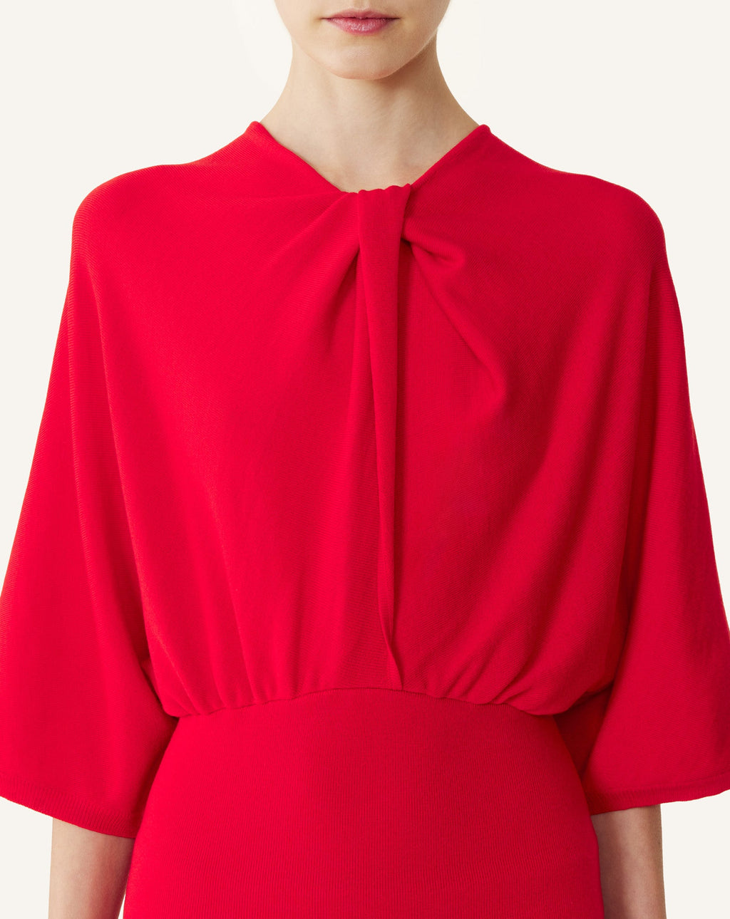 MERINO WOOL SWEATER WITH BOW DETAIL
