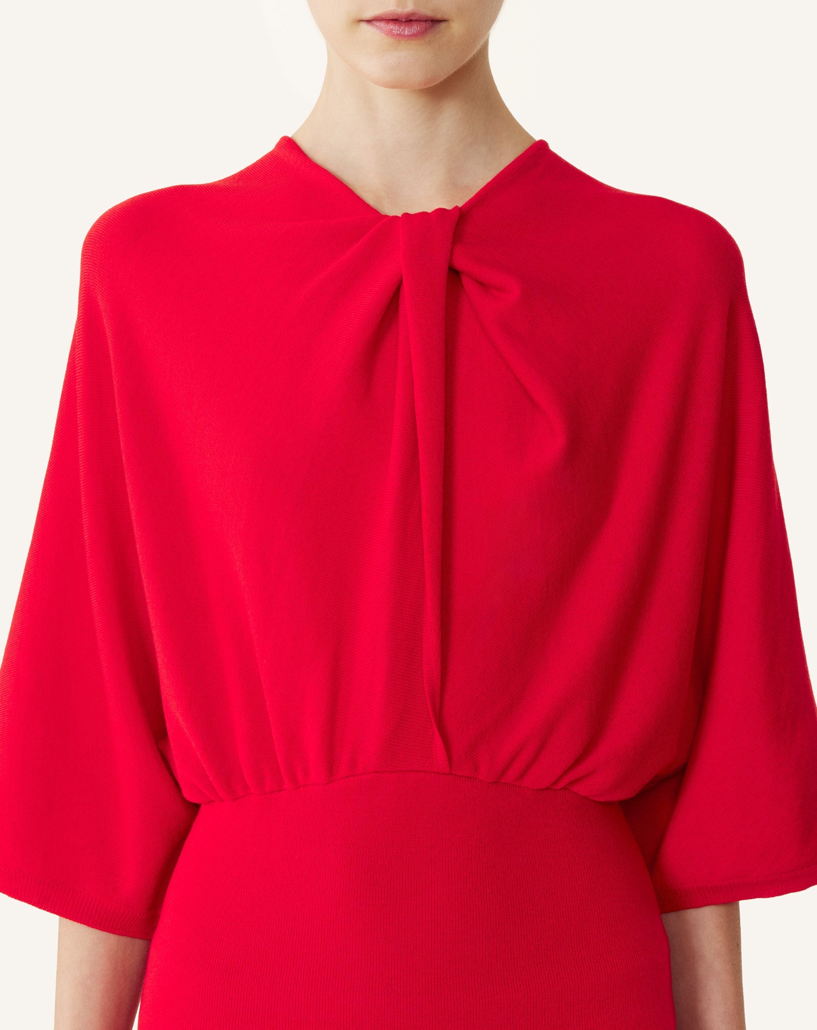 MERINO WOOL SWEATER WITH BOW DETAIL