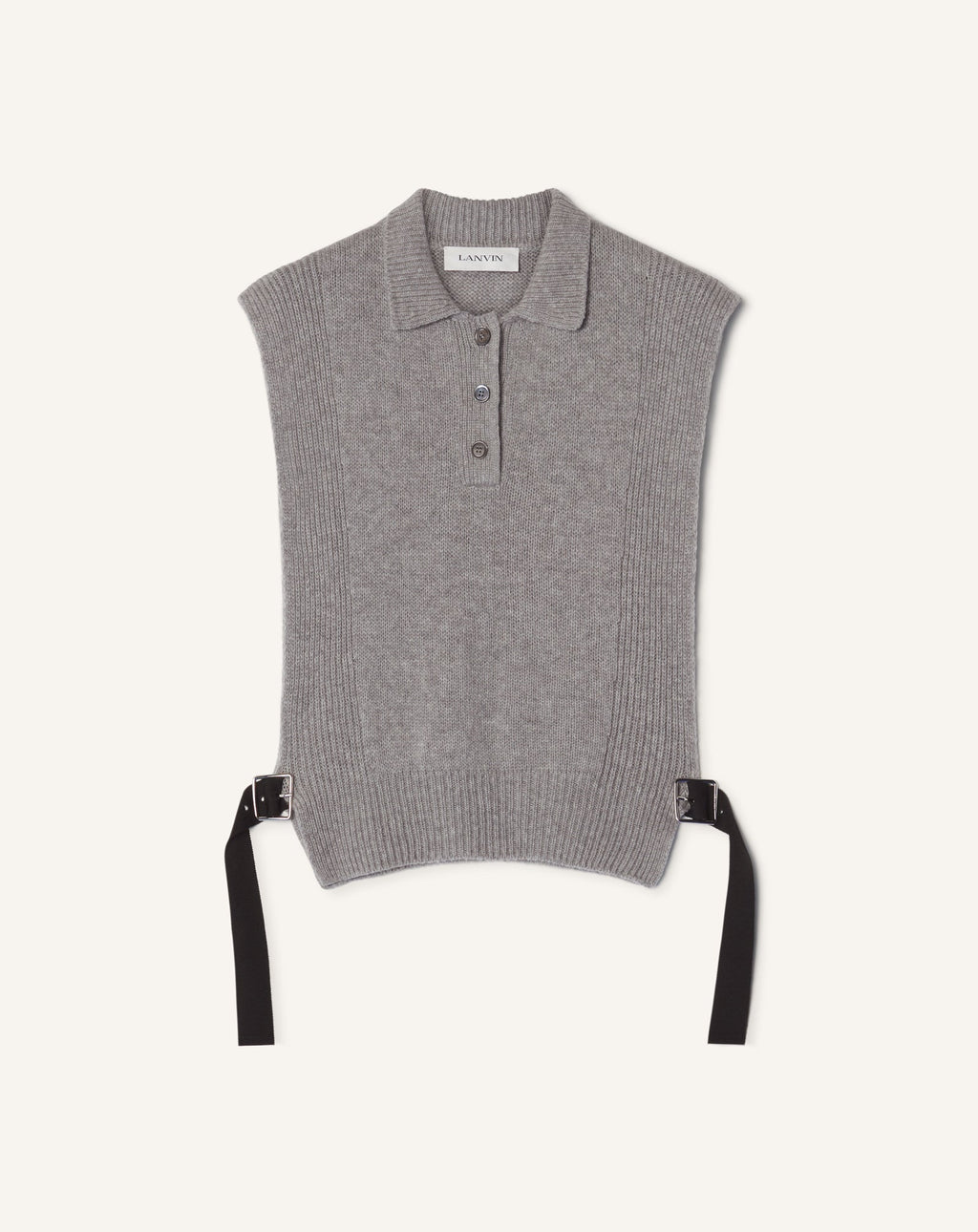 SLEEVELESS CASHMERE SWEATER