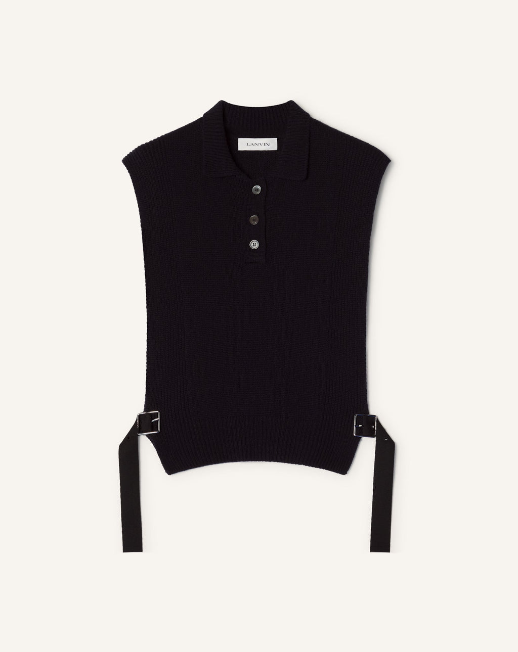 SLEEVELESS CASHMERE SWEATER