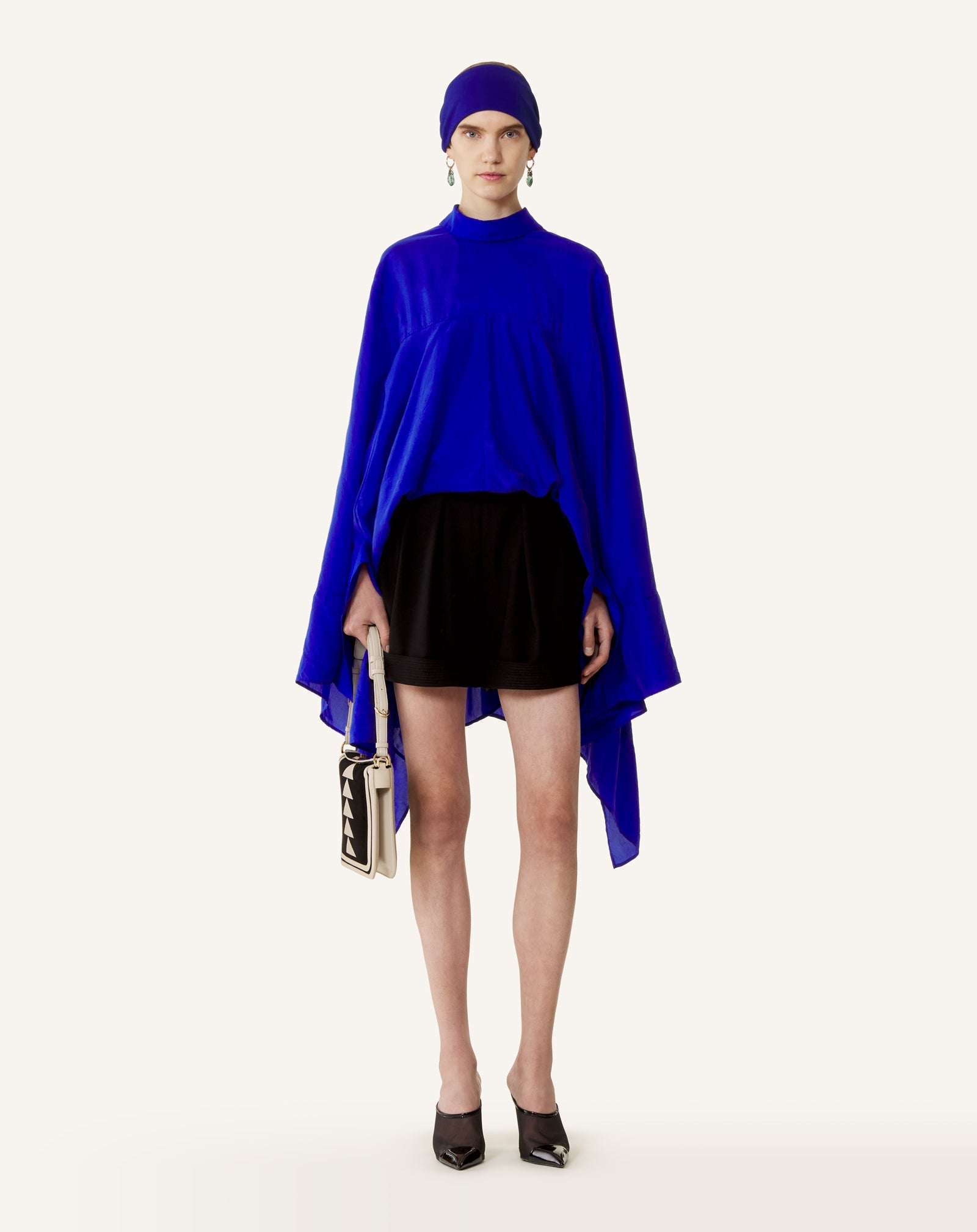 SILK LOOSE-FIT TOP