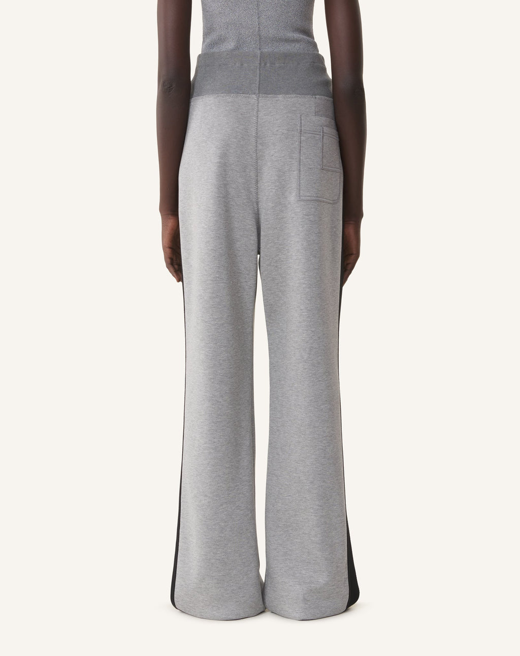 WIDE JOGGING SUIT IN DOUBLE-FACED JERSEY