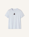 MOTHER AND CHILD EMBROIDERED COTTON JERSEY T-SHIRT